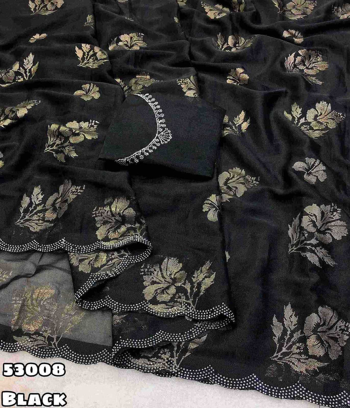 Foliza Georgette Printed Saree