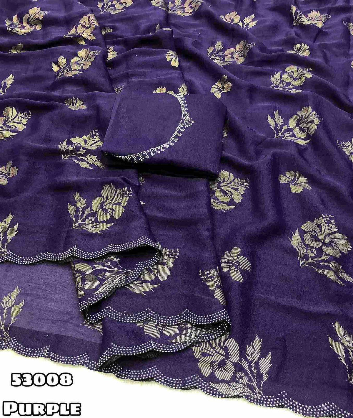 Foliza Georgette Printed Saree