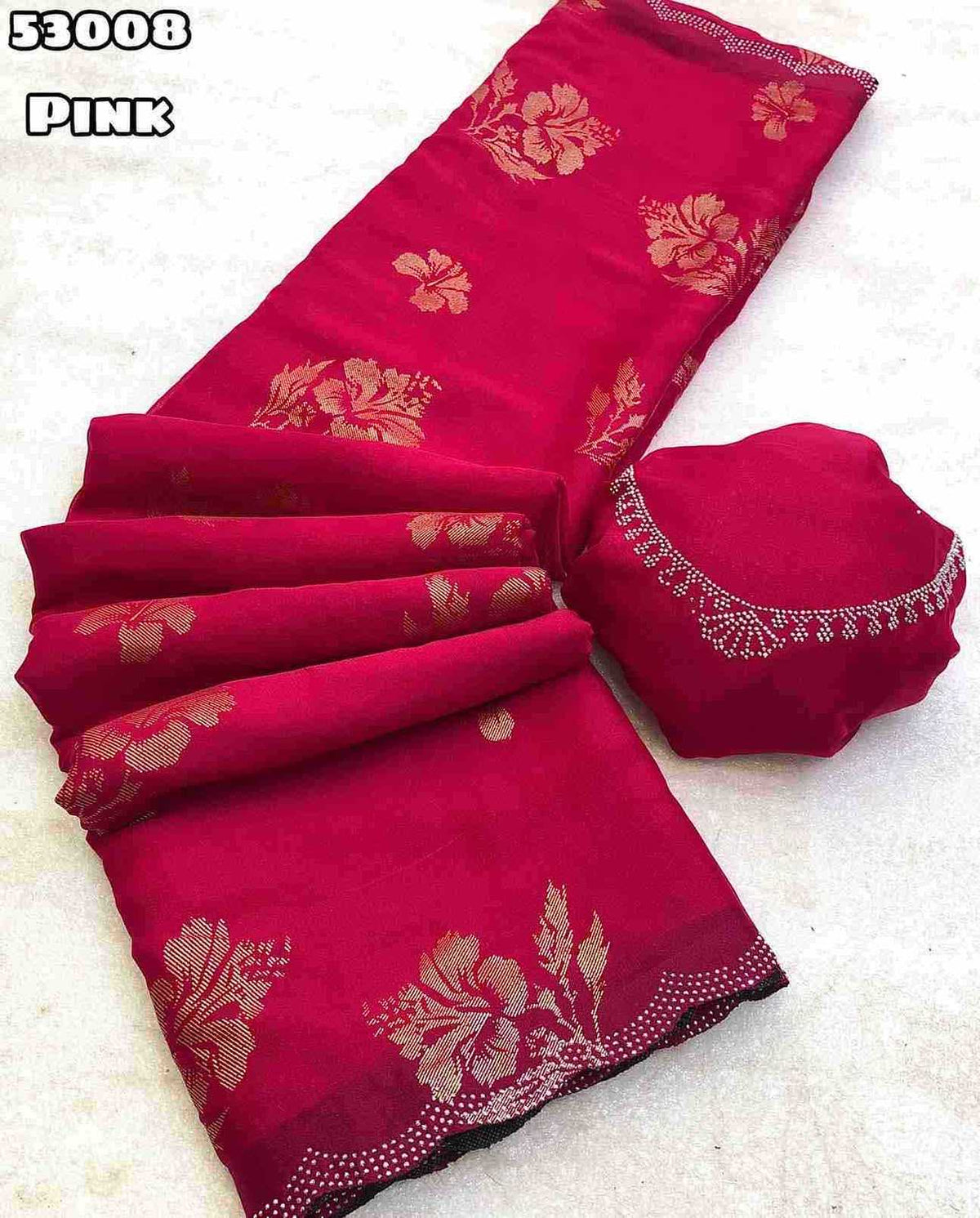 Foliza Georgette Printed Saree