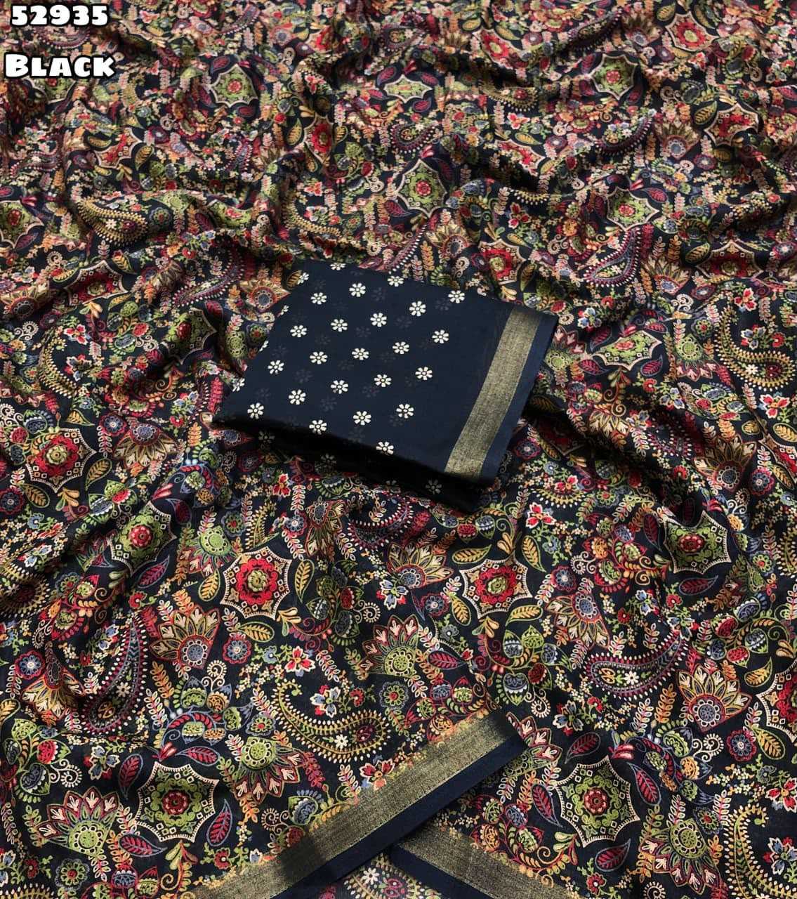 Luvina Cotton Ajrakh Saree