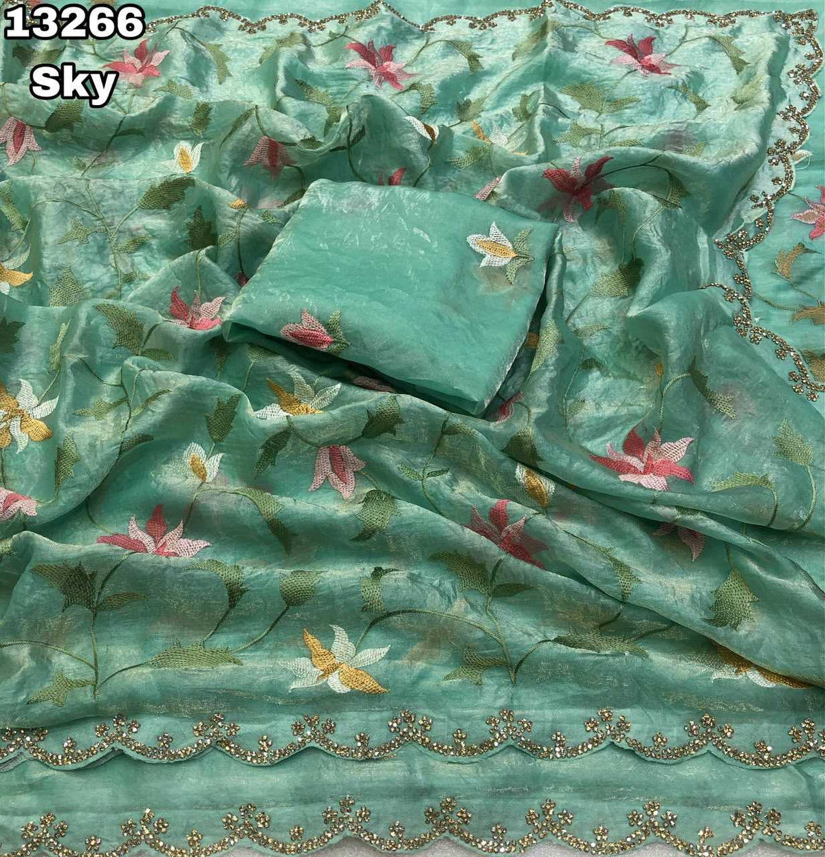Space Silk Soft Saree