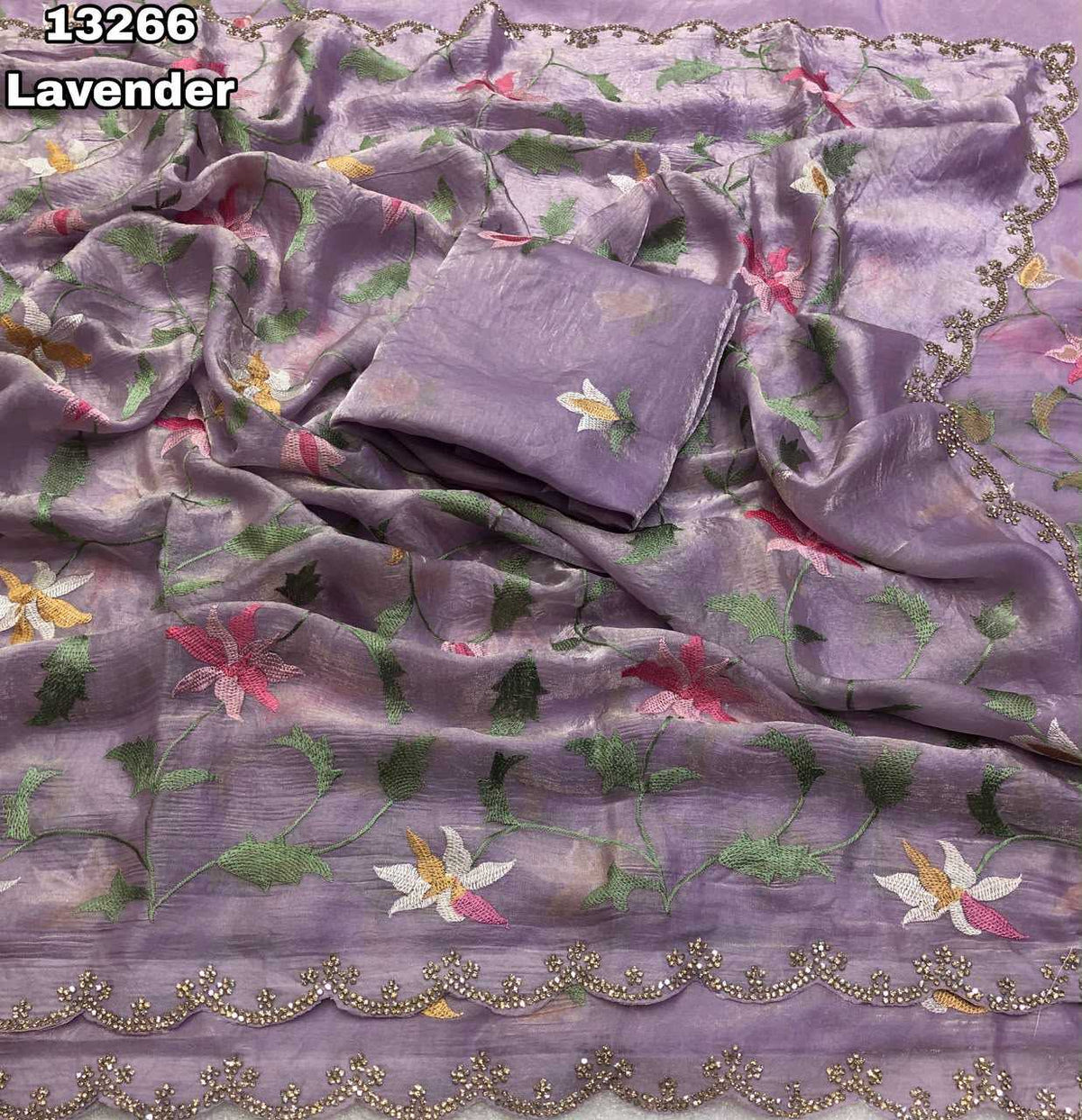 Space Silk Soft Saree