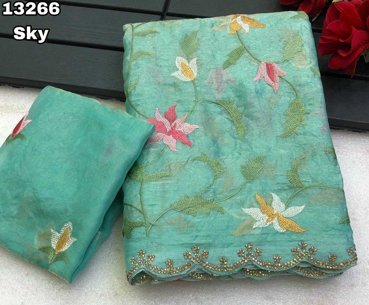 Space Silk Soft Saree
