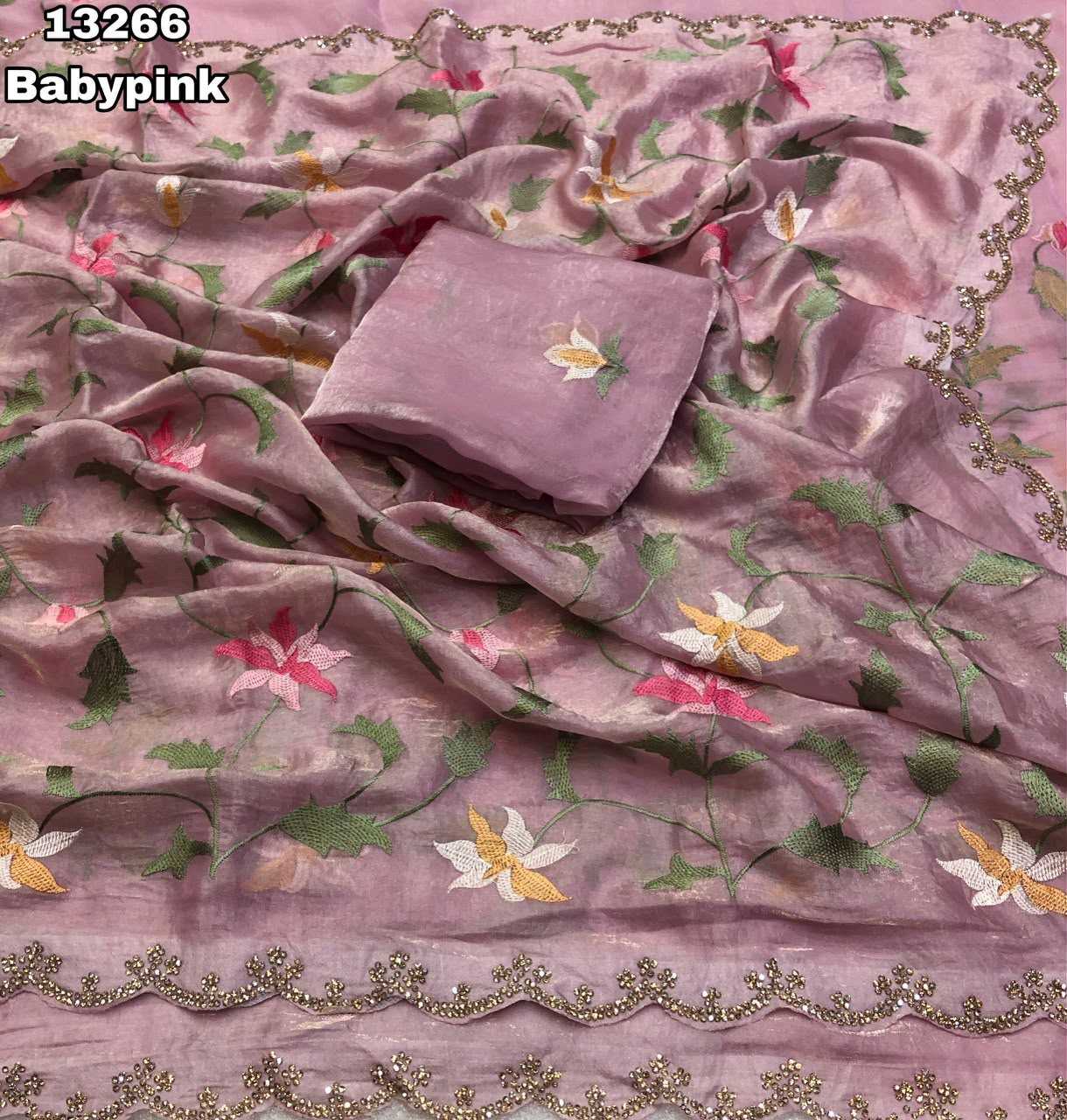 Space Silk Soft Saree