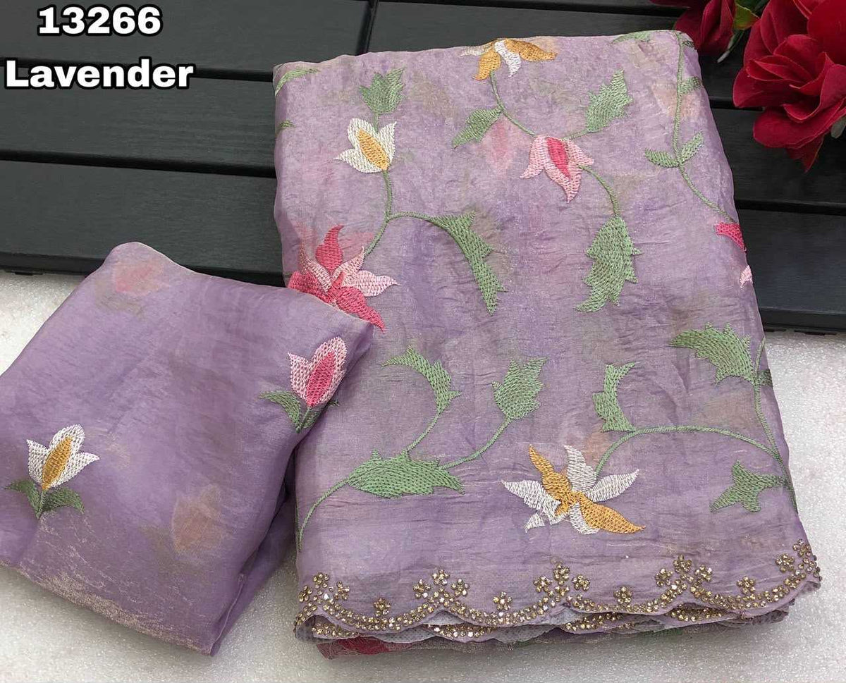 Space Silk Soft Saree