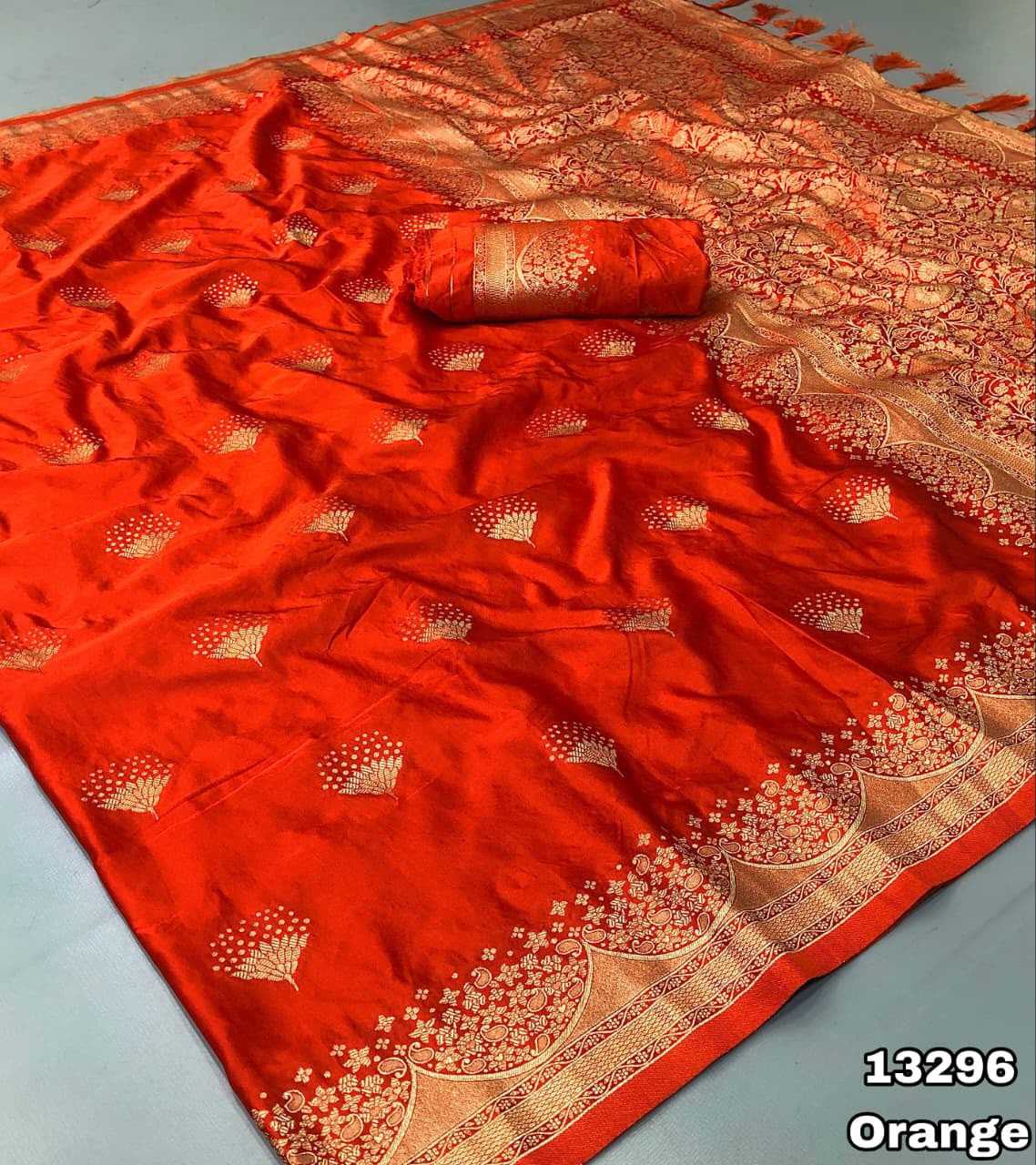 Satin Silk Banarasi Saree