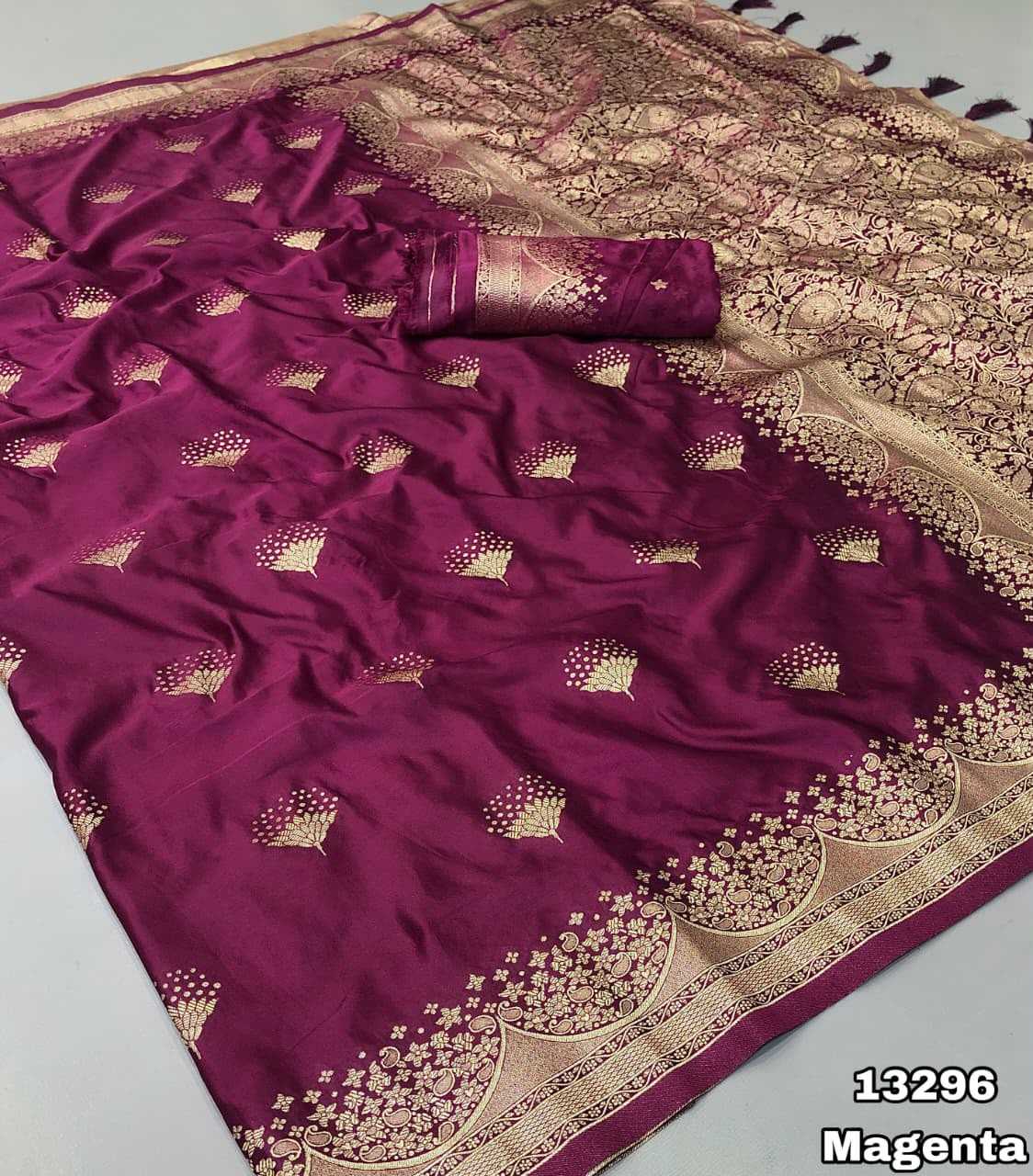 Satin Silk Banarasi Saree