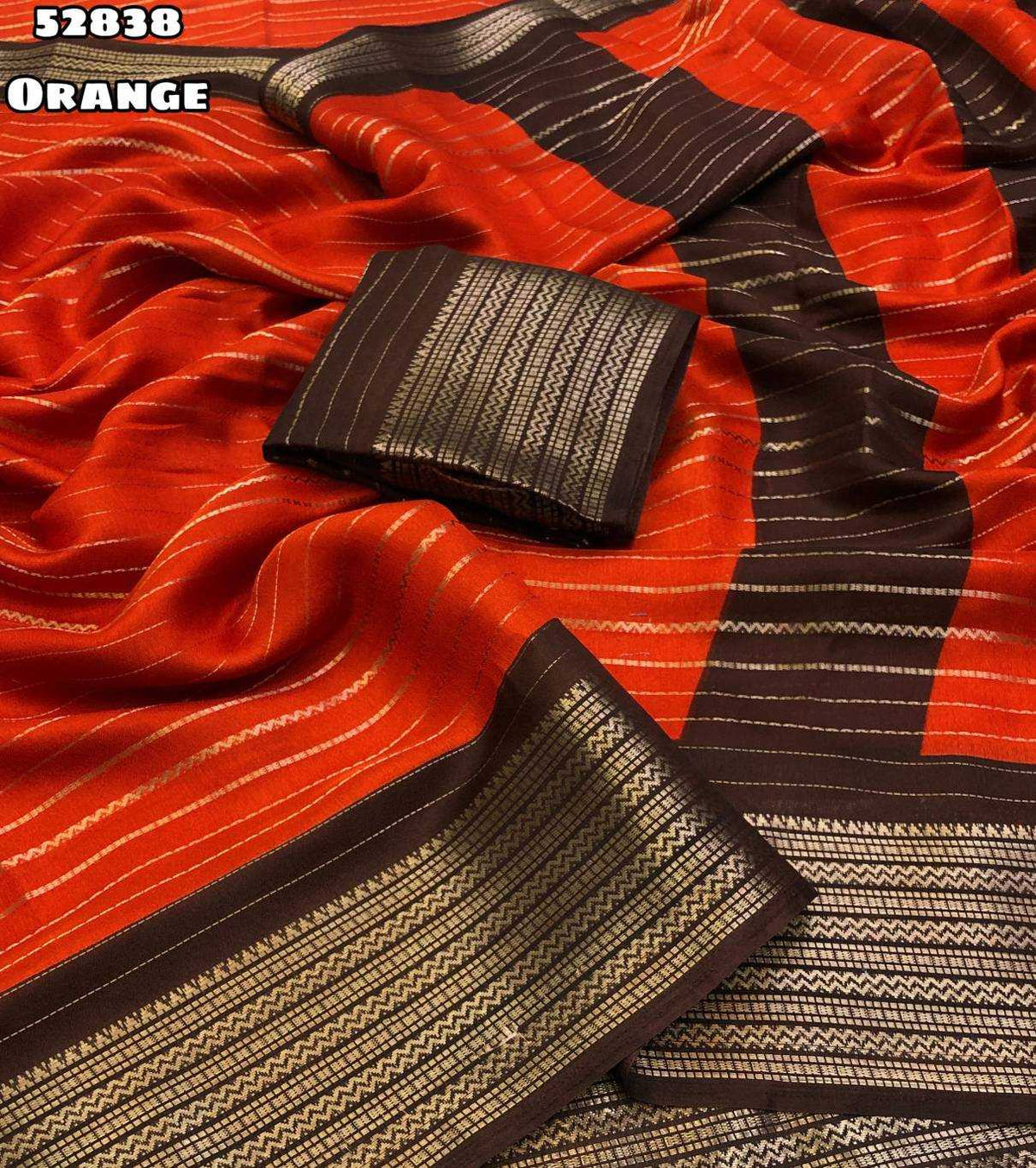 Saleeka Dull Moss Designer Saree