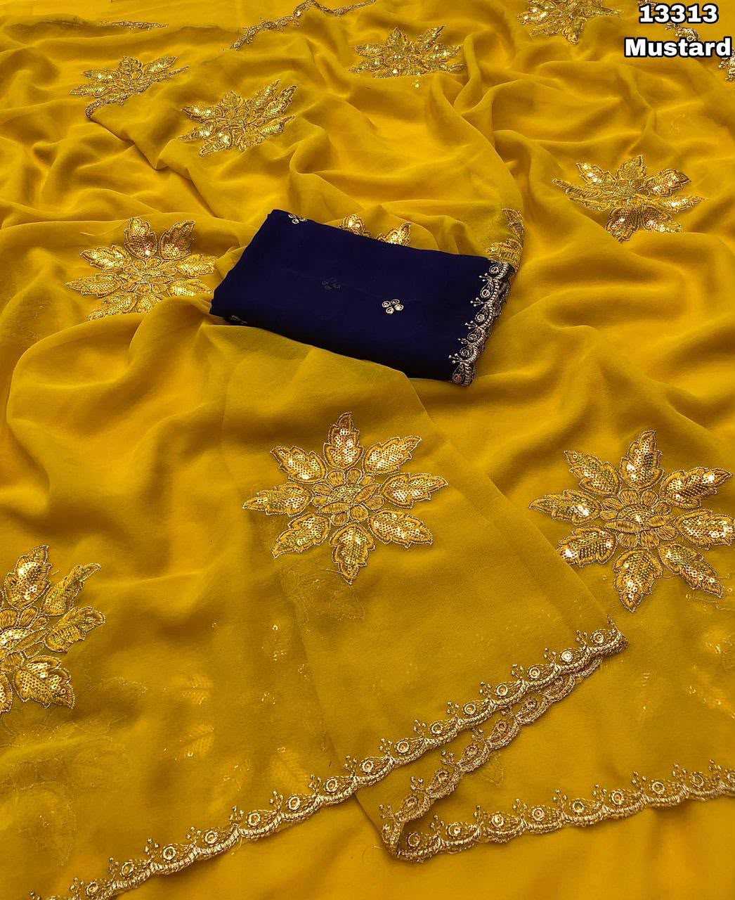 Shaan Premium Georgette Saree