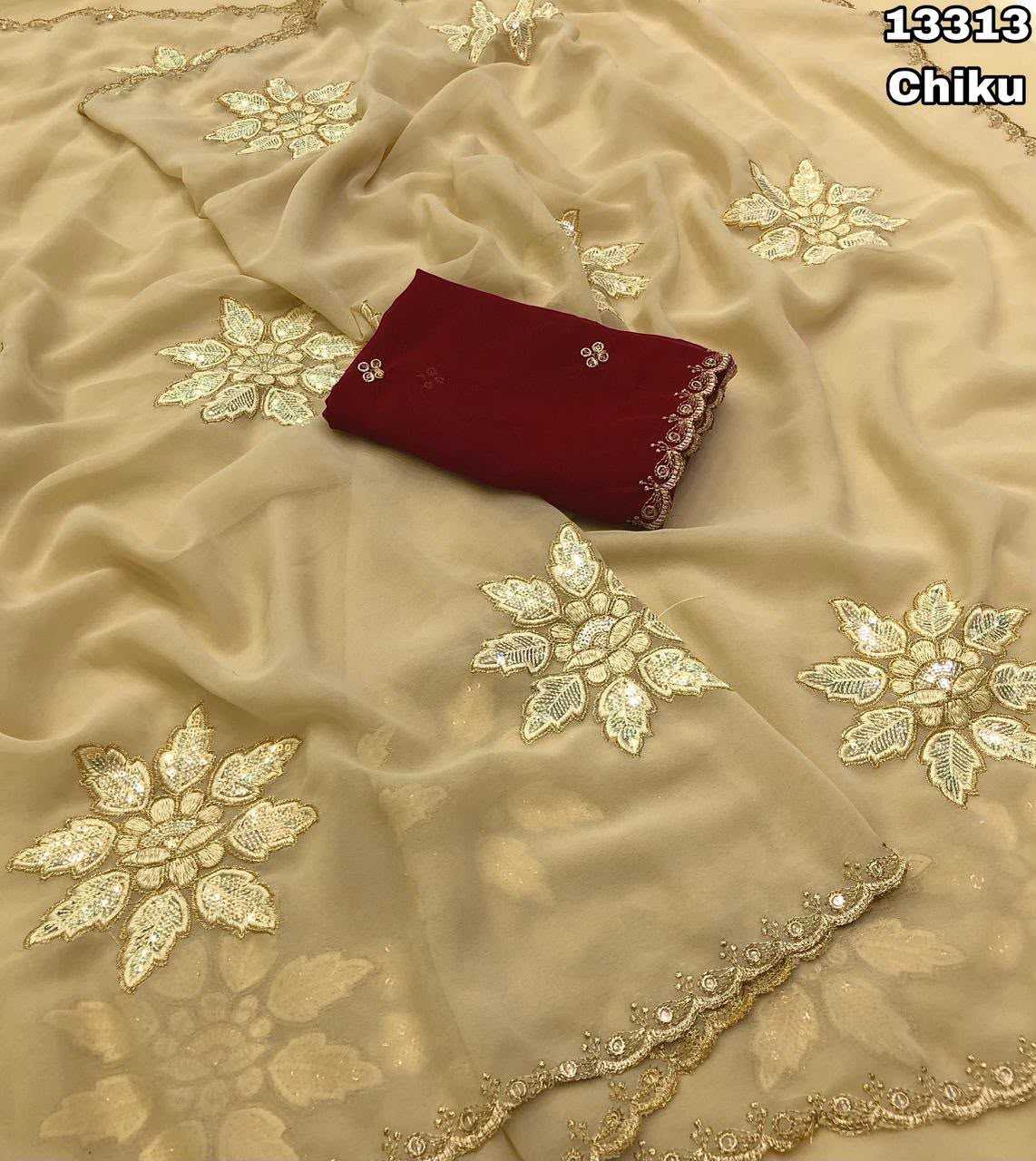 Shaan Premium Georgette Saree