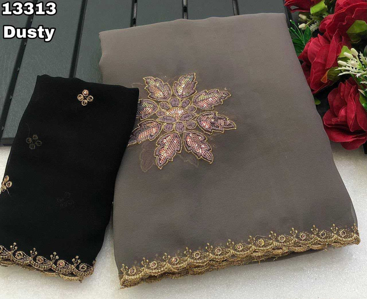 Shaan Premium Georgette Saree