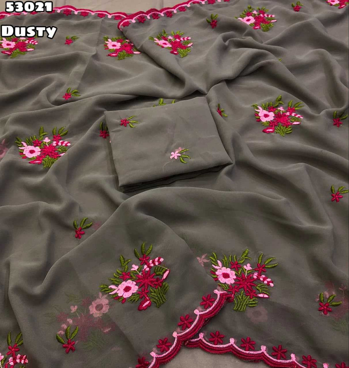 Sitagul Faux Georgette Saree