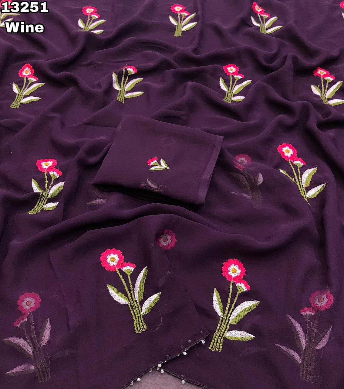 Georgette Saree