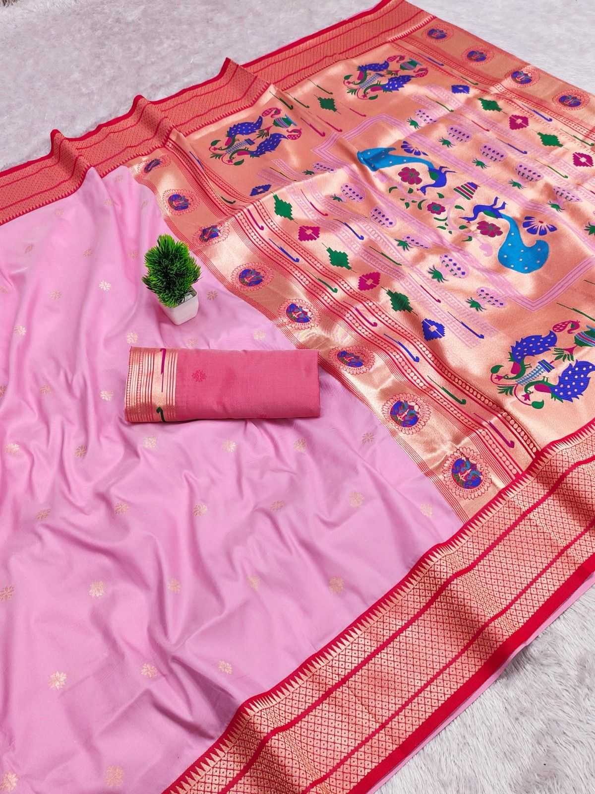 Pure Soft Paithani Saree