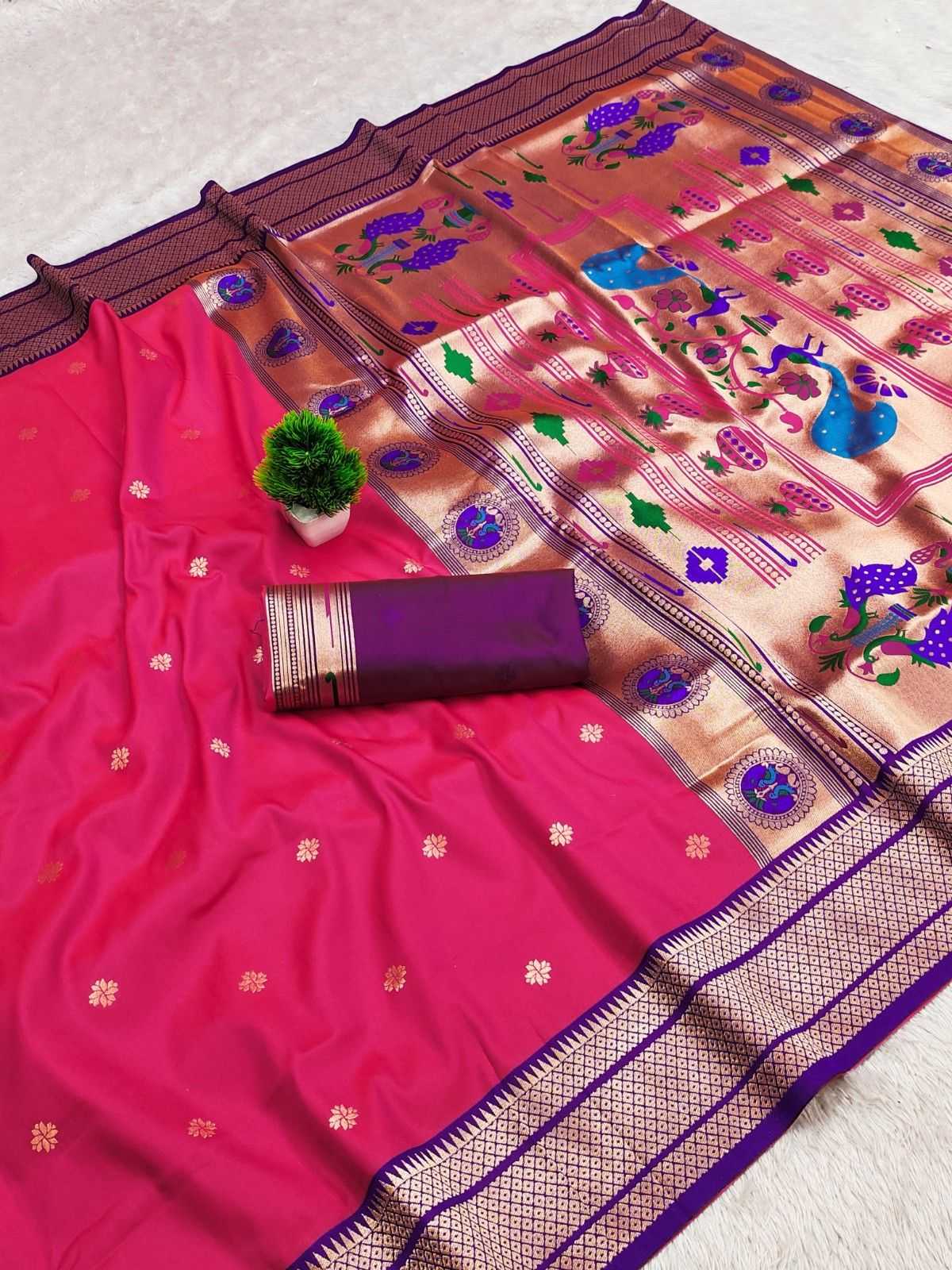 Pure Soft Paithani Saree
