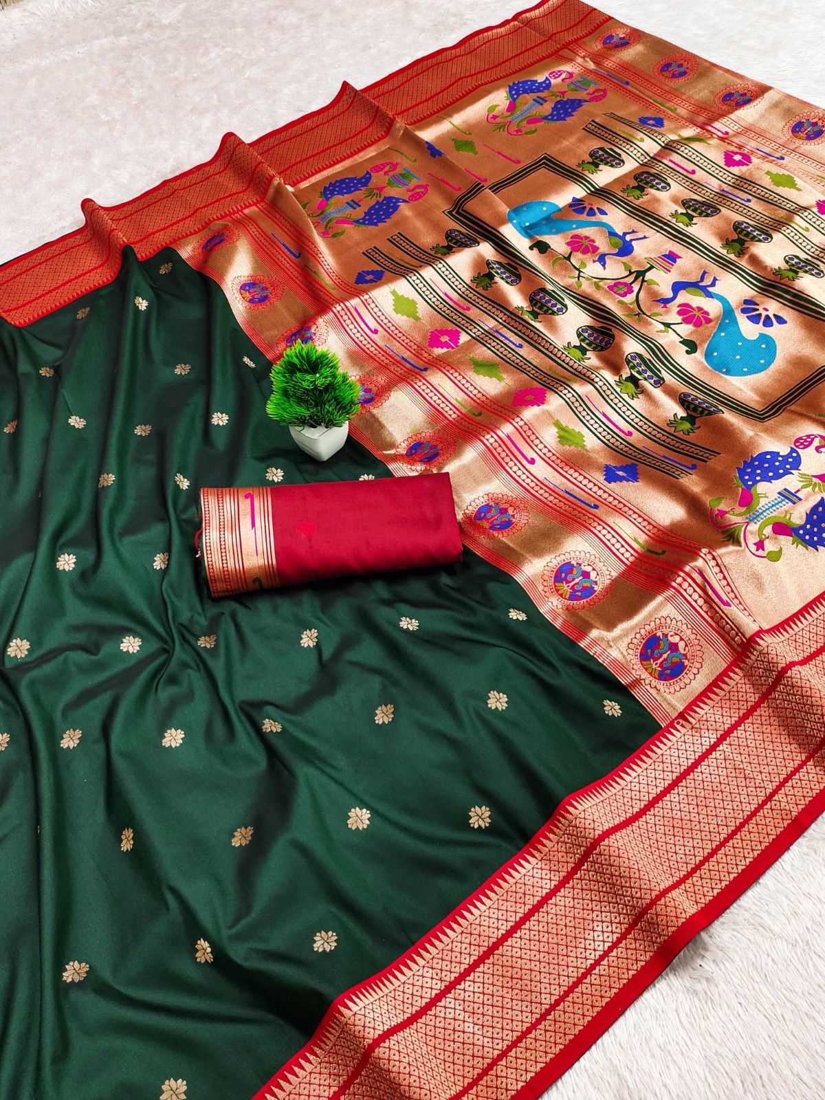 Pure Soft Paithani Saree