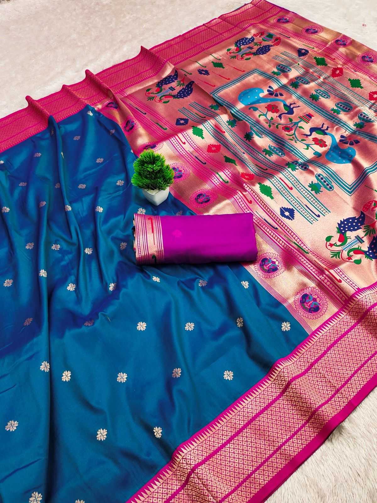 Pure Soft Paithani Saree