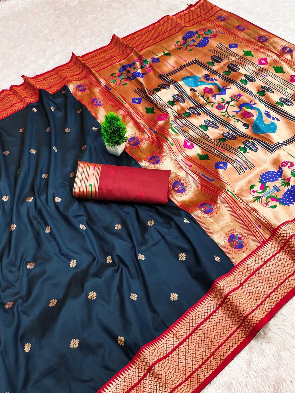 Pure Soft Paithani Saree