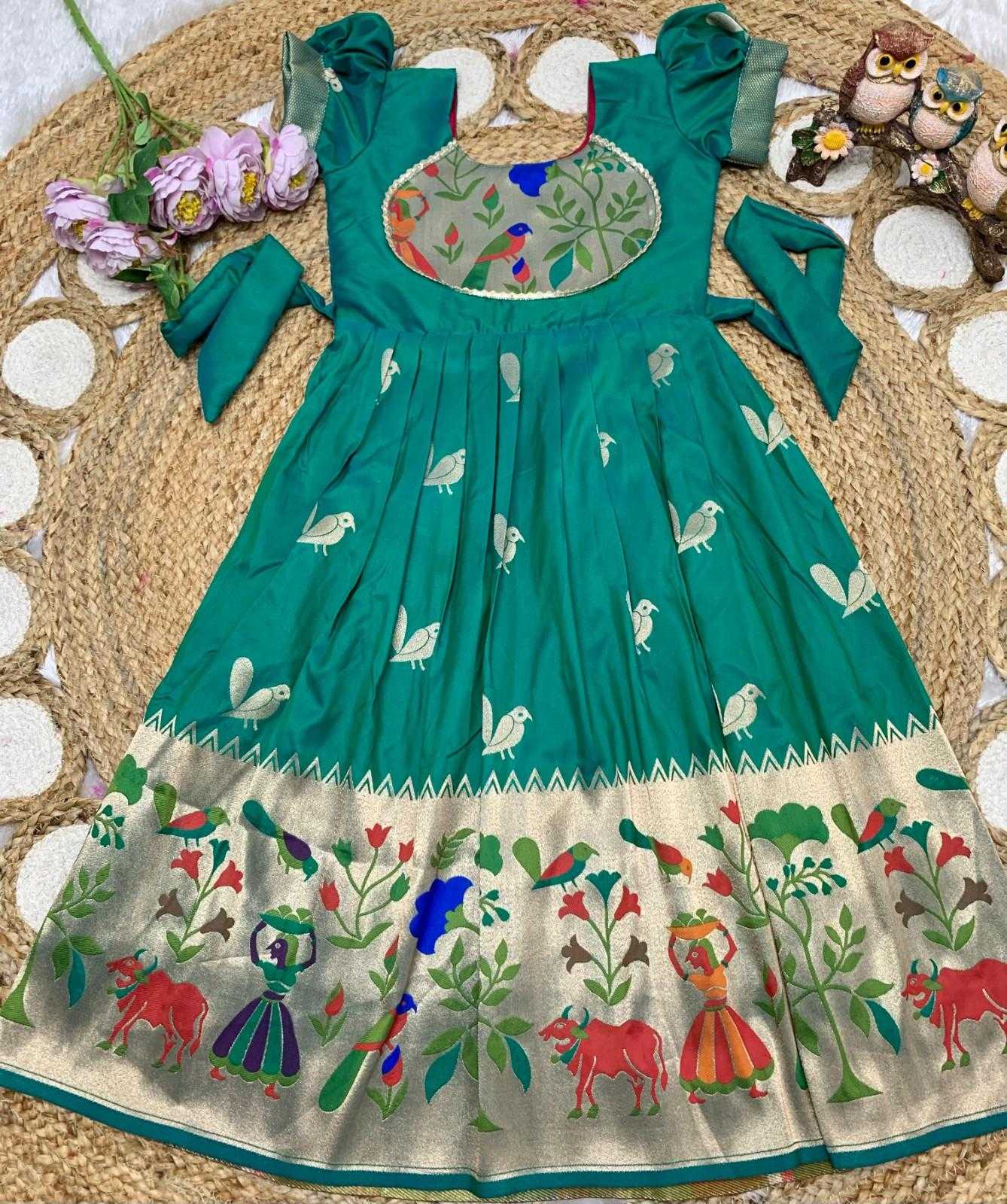 Soft Silk Kids Gown