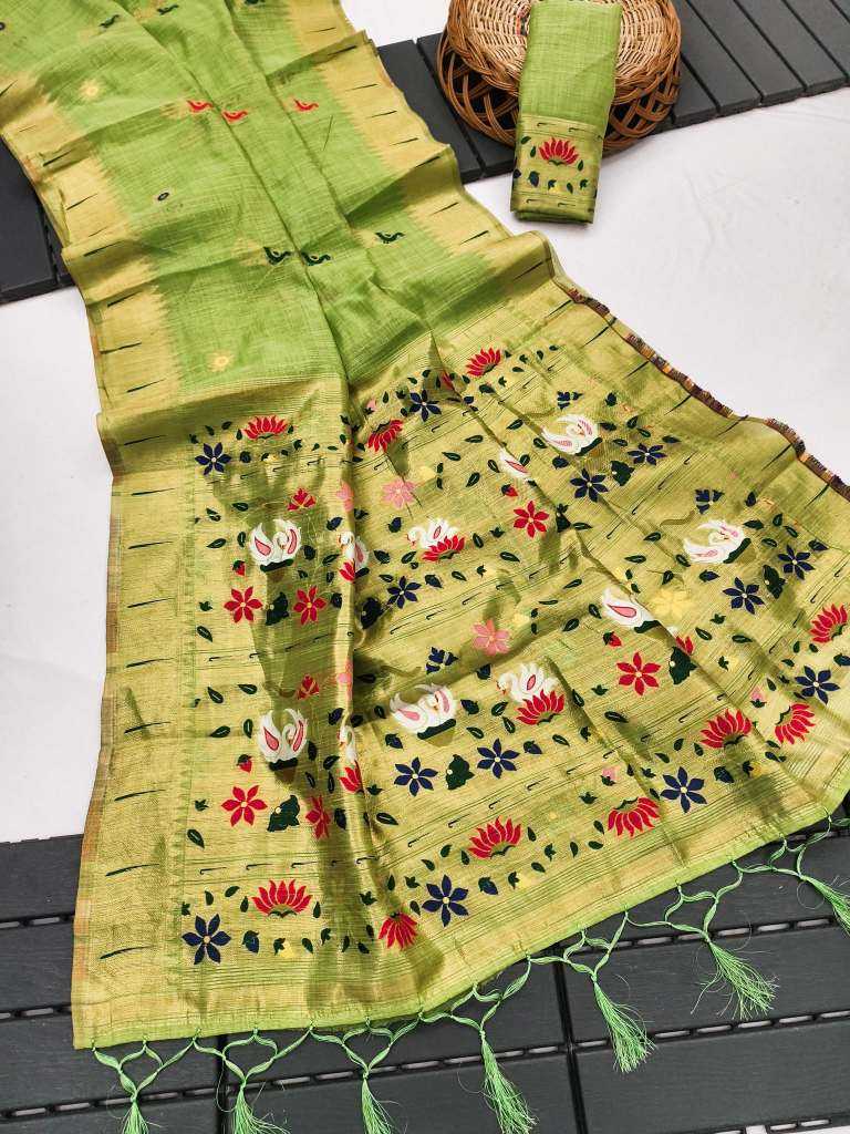 Amaira Soft Muga Silk Saree