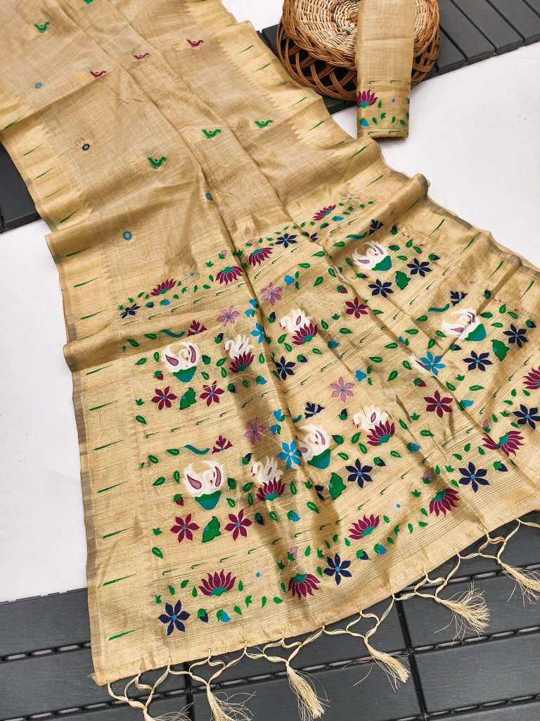 Amaira Soft Muga Silk Saree