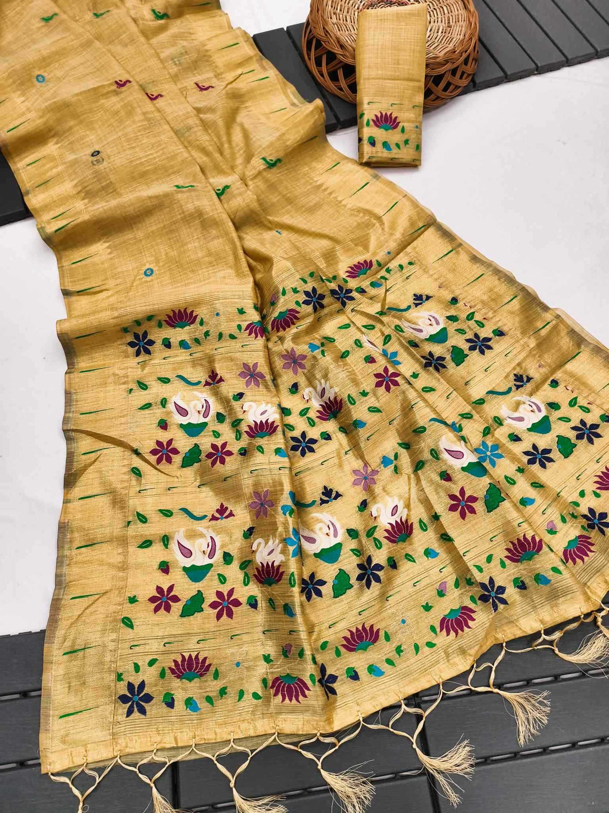 Soft Cotton Silk Saree
