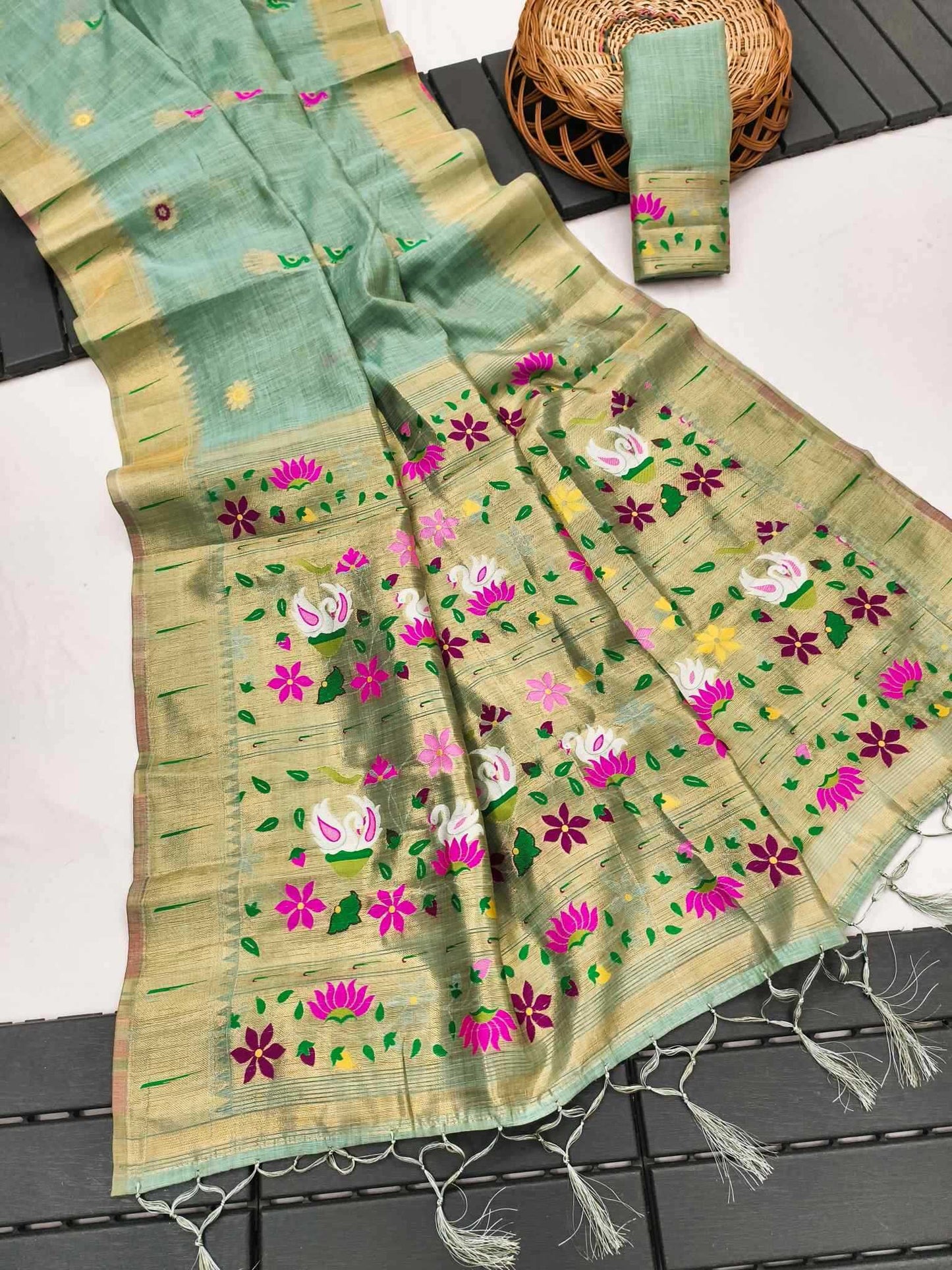 Soft Cotton Silk Saree