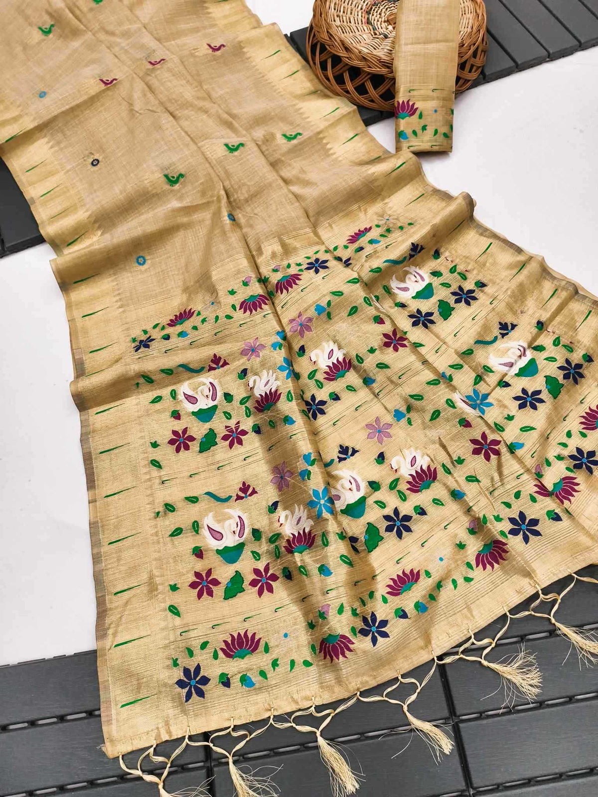 Soft Cotton Silk Saree