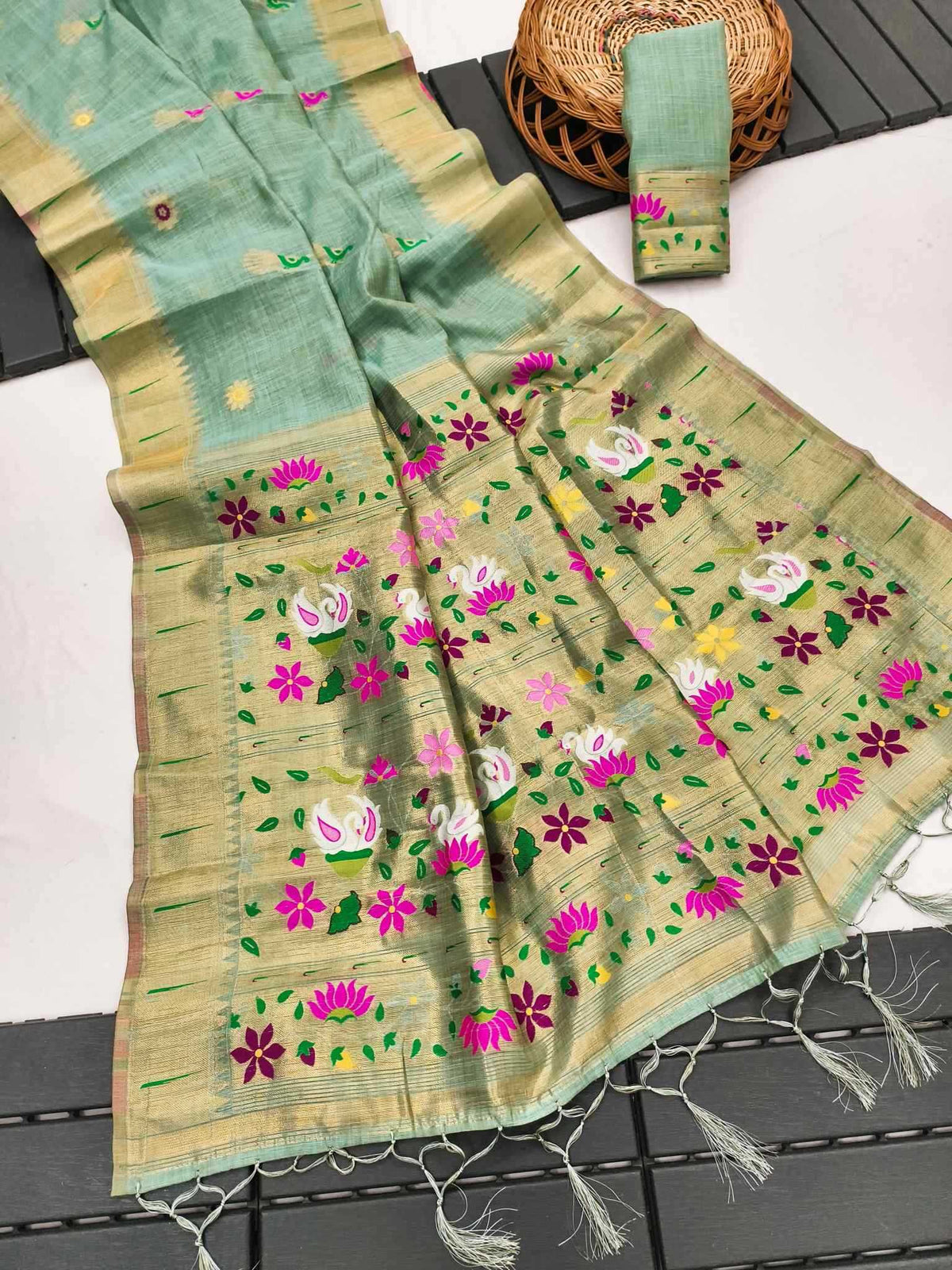 Soft Cotton Silk Saree