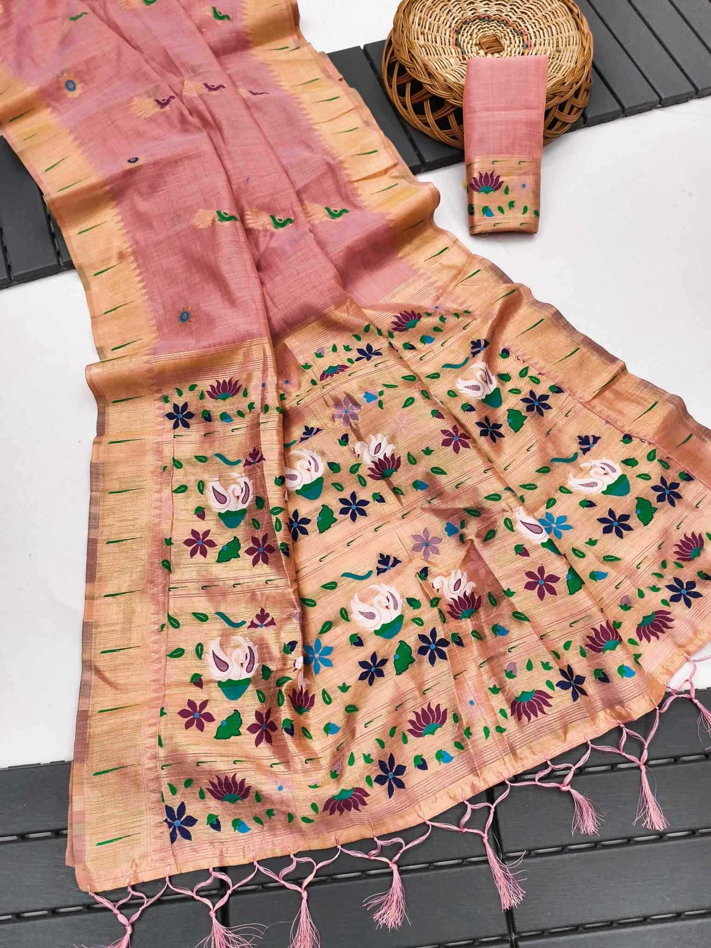 Soft Cotton Silk Saree