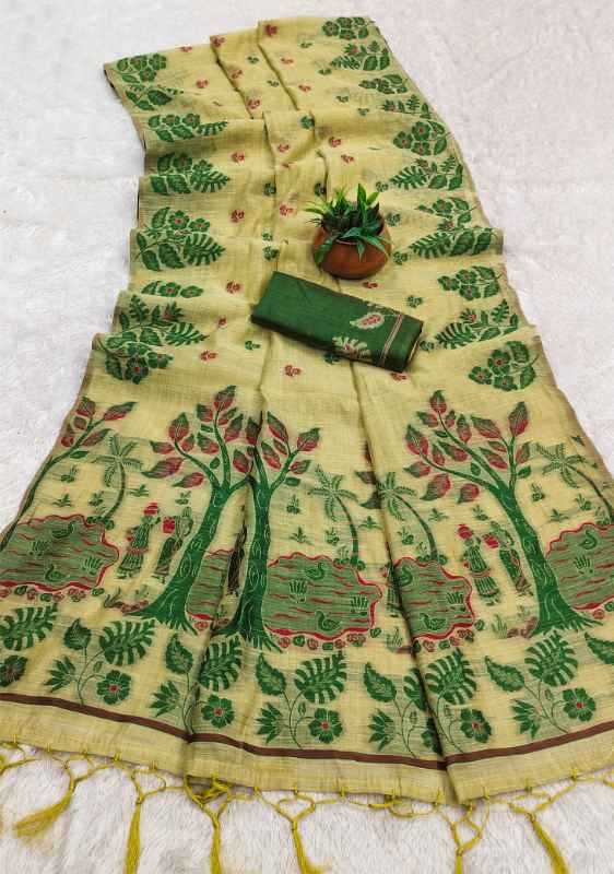 Cotton Floral Saree