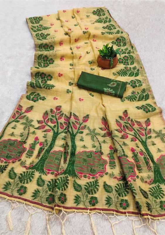 Cotton Floral Saree