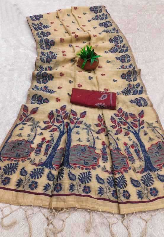 Cotton Floral Saree