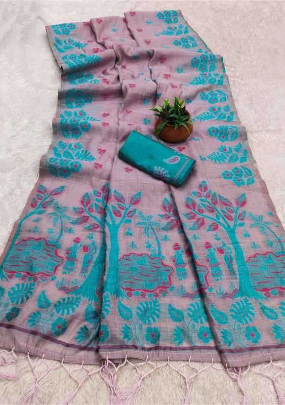 Cotton Floral Saree