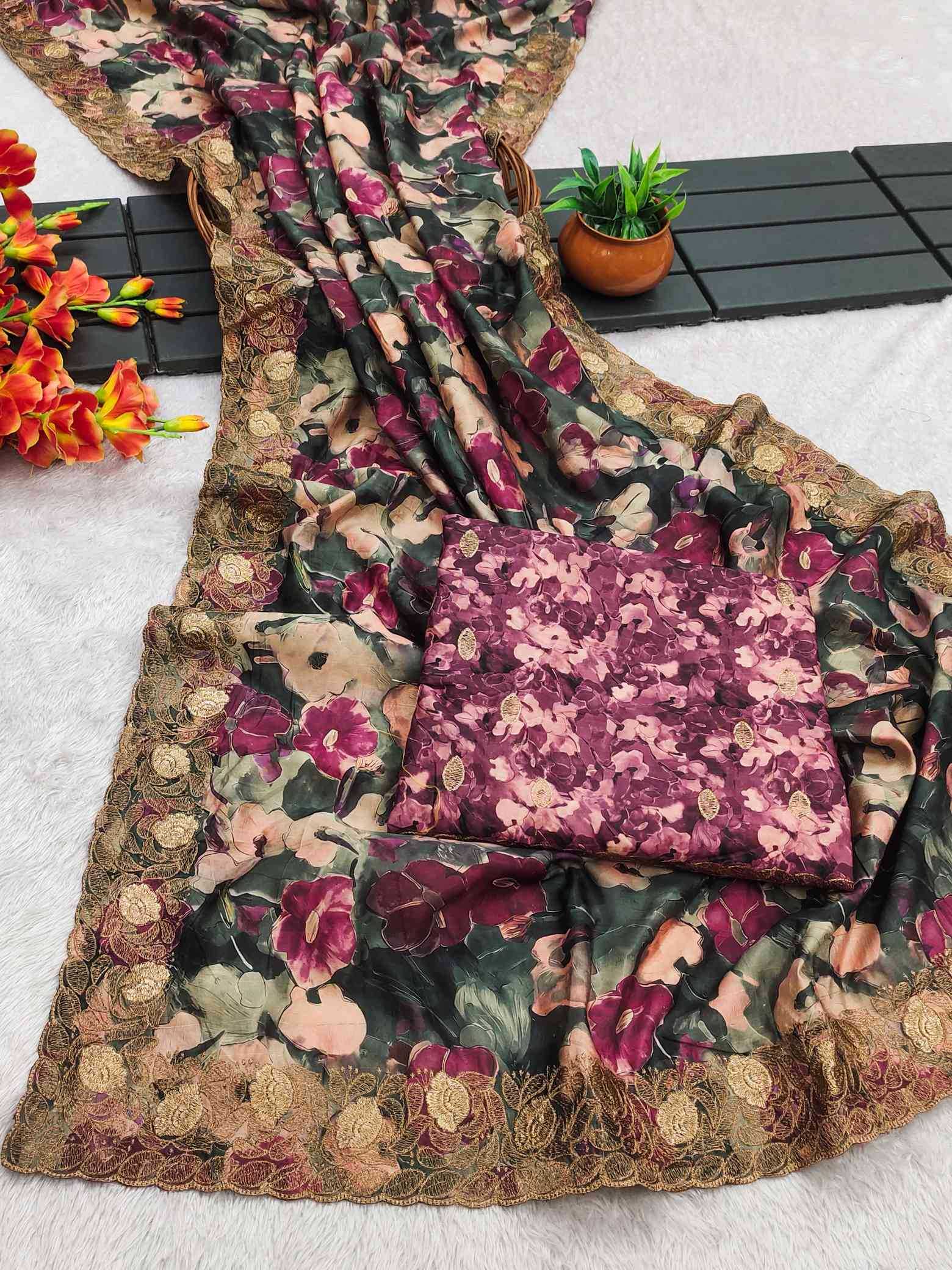 Tussar Silk Saree