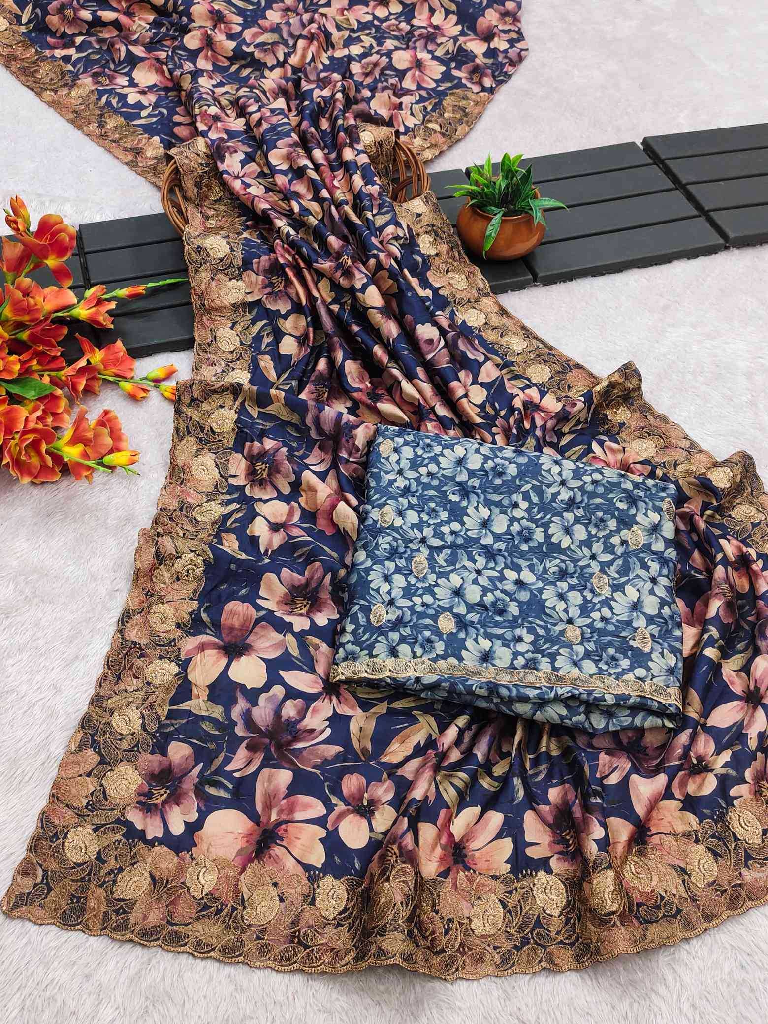 Tussar Silk Saree