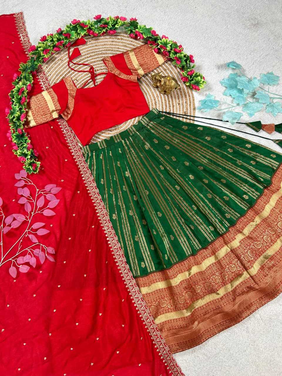 Rangoli Silk Designer Lehenga
