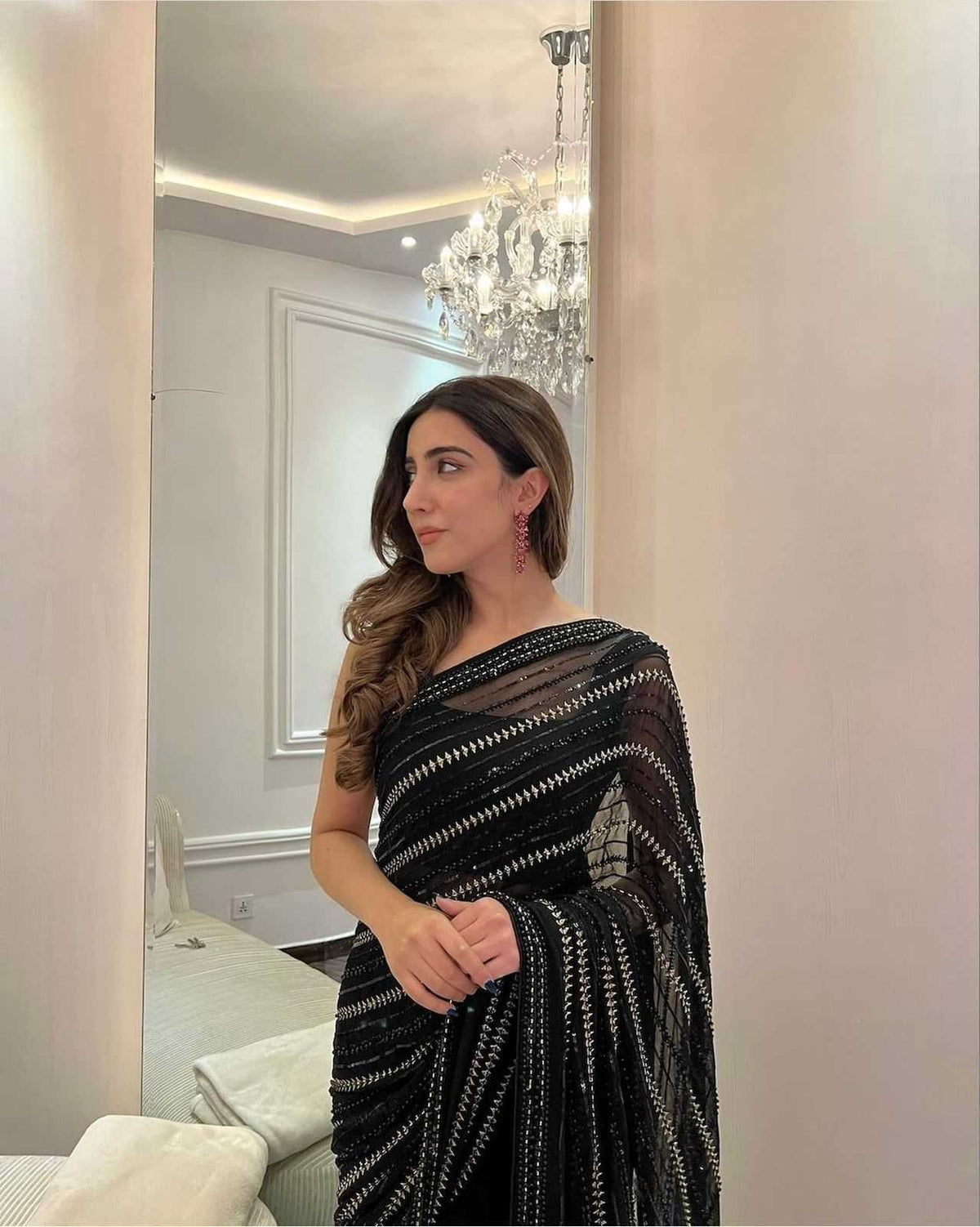 Georgette Party Wear Saree