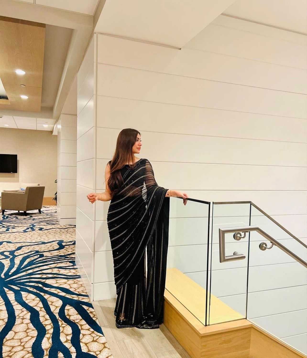 Georgette Party Wear Saree