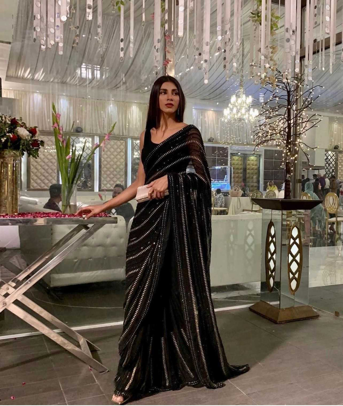 Georgette Party Wear Saree