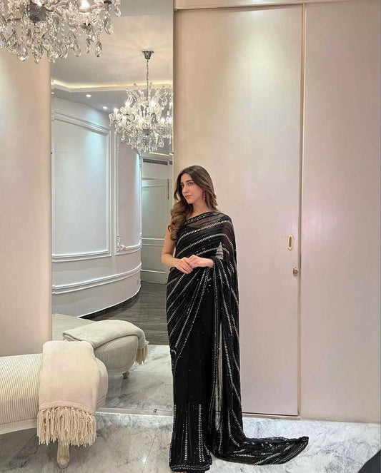 Georgette Party Wear Saree
