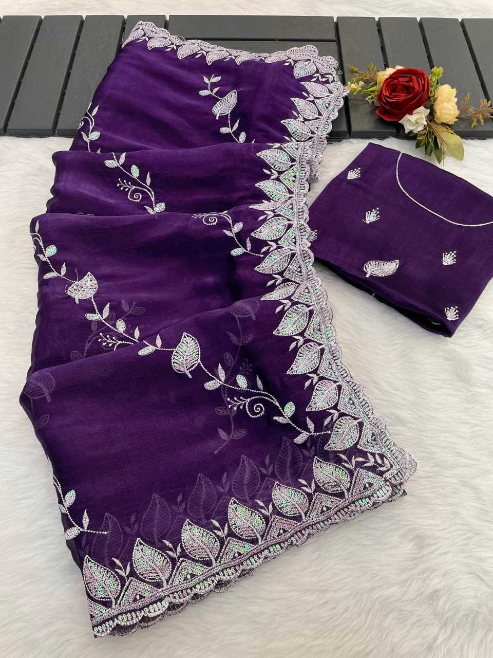 Burberry Silk Traditional Saree