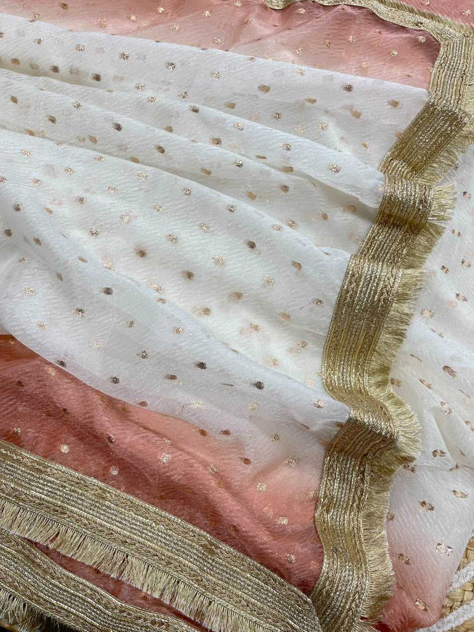 Satin Butta Saree