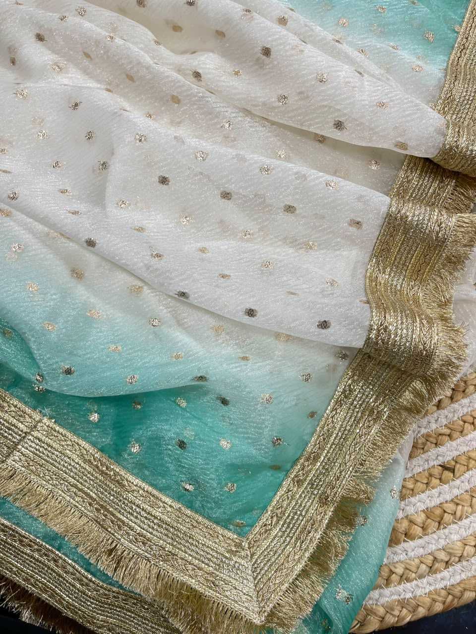 Satin Butta Saree