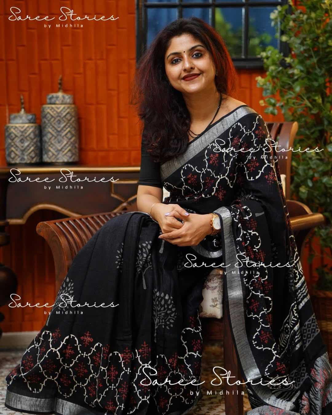 Printed Saree
