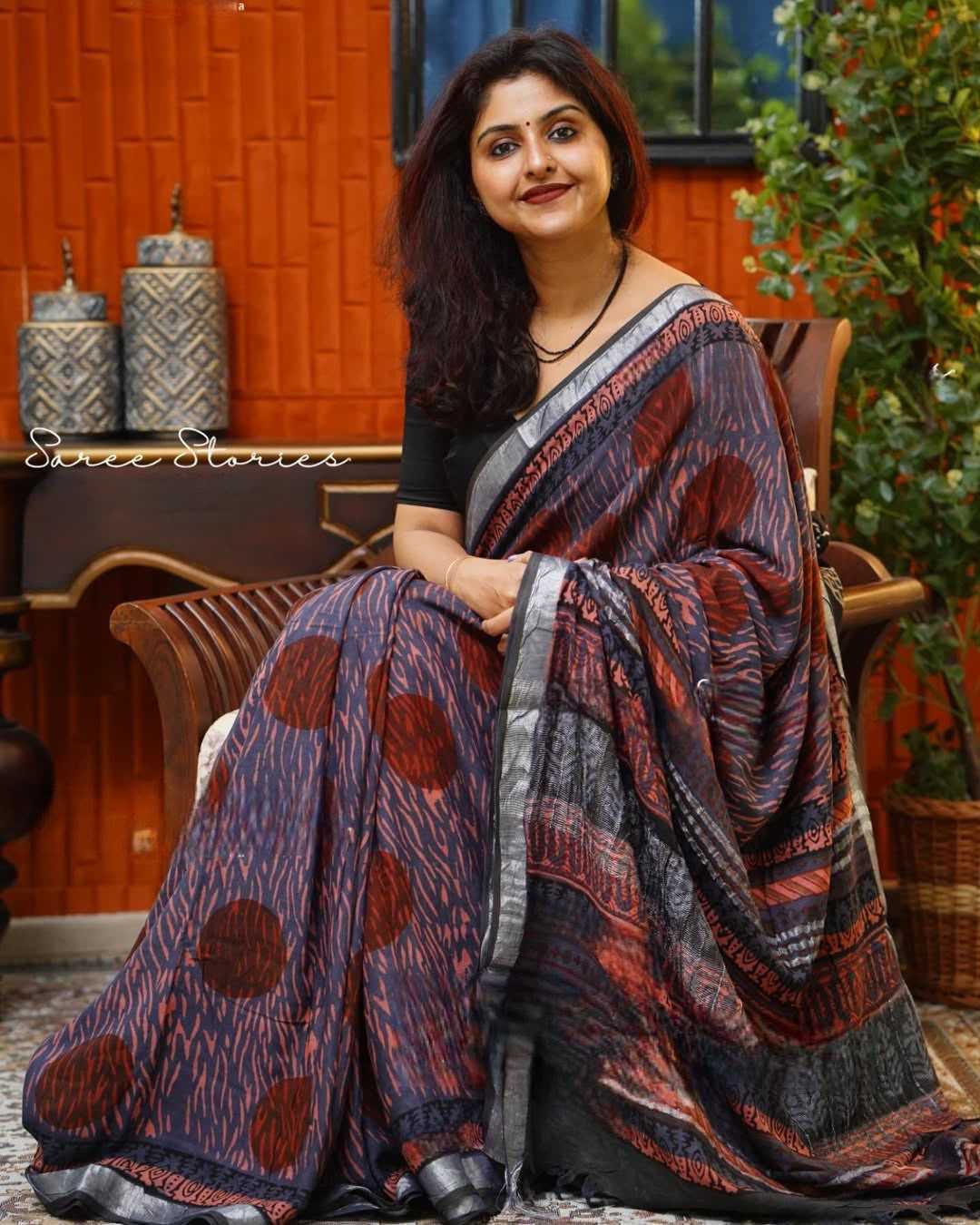 Printed Saree