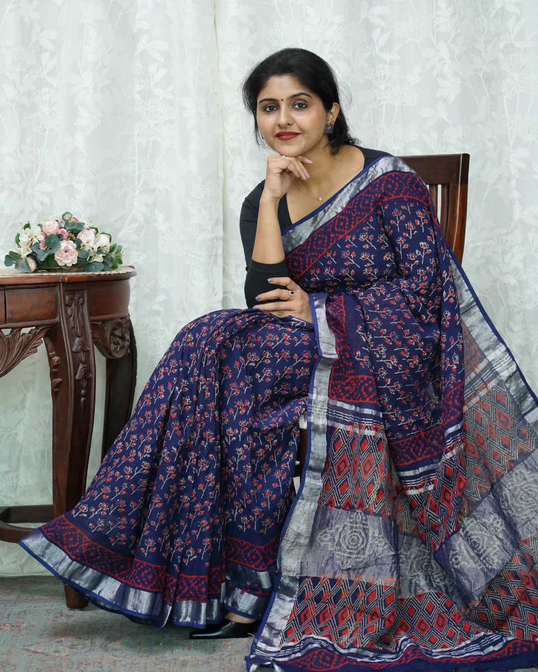 Printed Saree