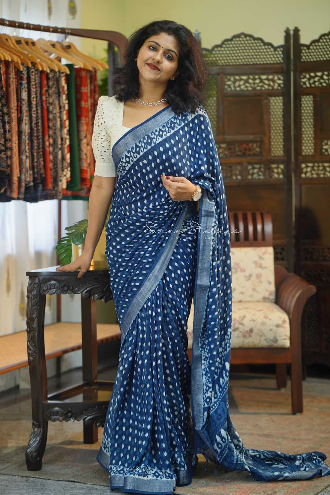Printed Saree