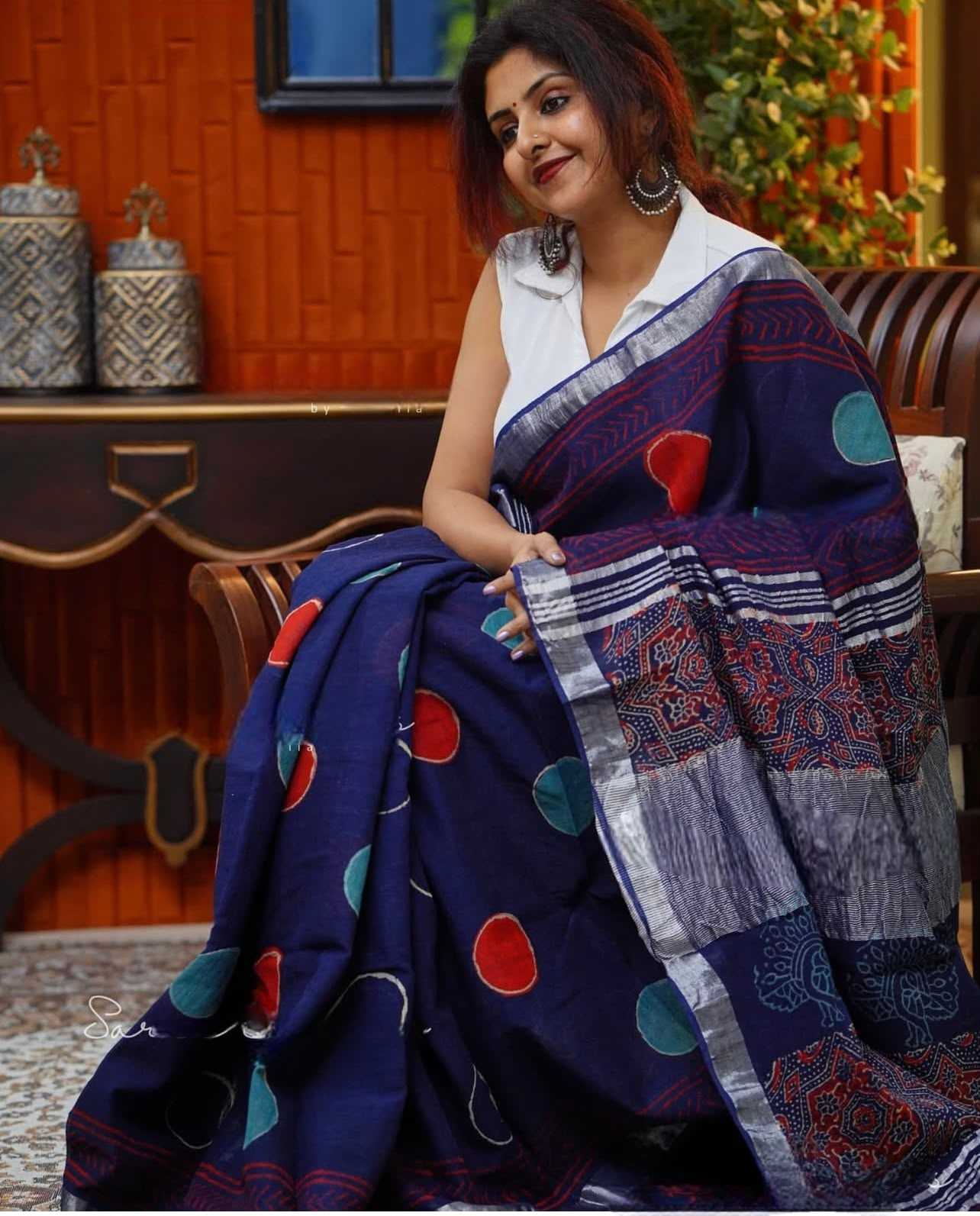 Printed Saree