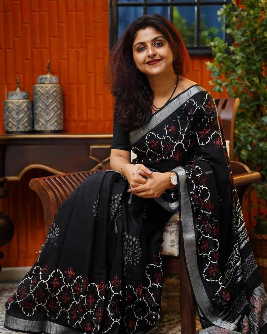 Printed Saree